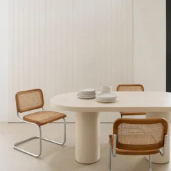 Casa Viva Mesa de comedor de microcemento Kurli 180x90x76cm Clau&Chloe Best