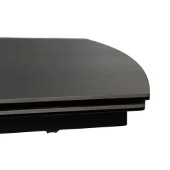 Casa Viva Mesa de comedor extensible de cerámica y cristal gris oscuro 180/260x90x76cm Sale