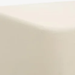 Casa Viva Mesita de noche de madera de acacia y microcemento Kurli 50x40x45cm Clau&Chloe New