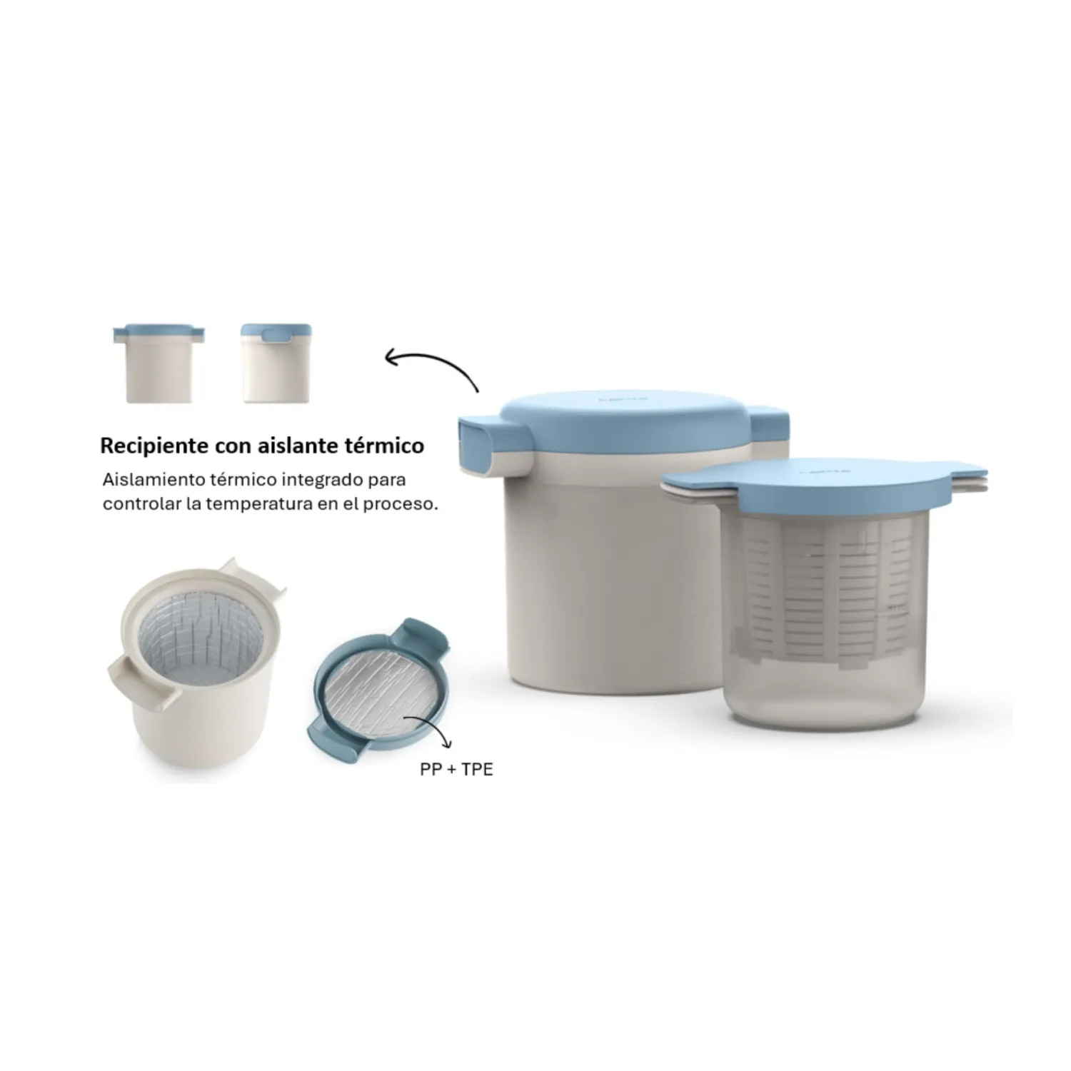 Casa Viva Molde de Kéfir & Yogurt de silicona - Lékué New