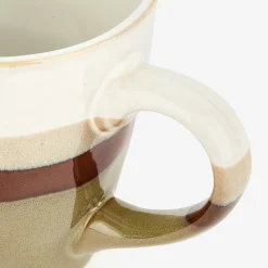 Casa Viva Mug de cerámica caqui Sotres 41cl Ø9,5x10,2cm Discount