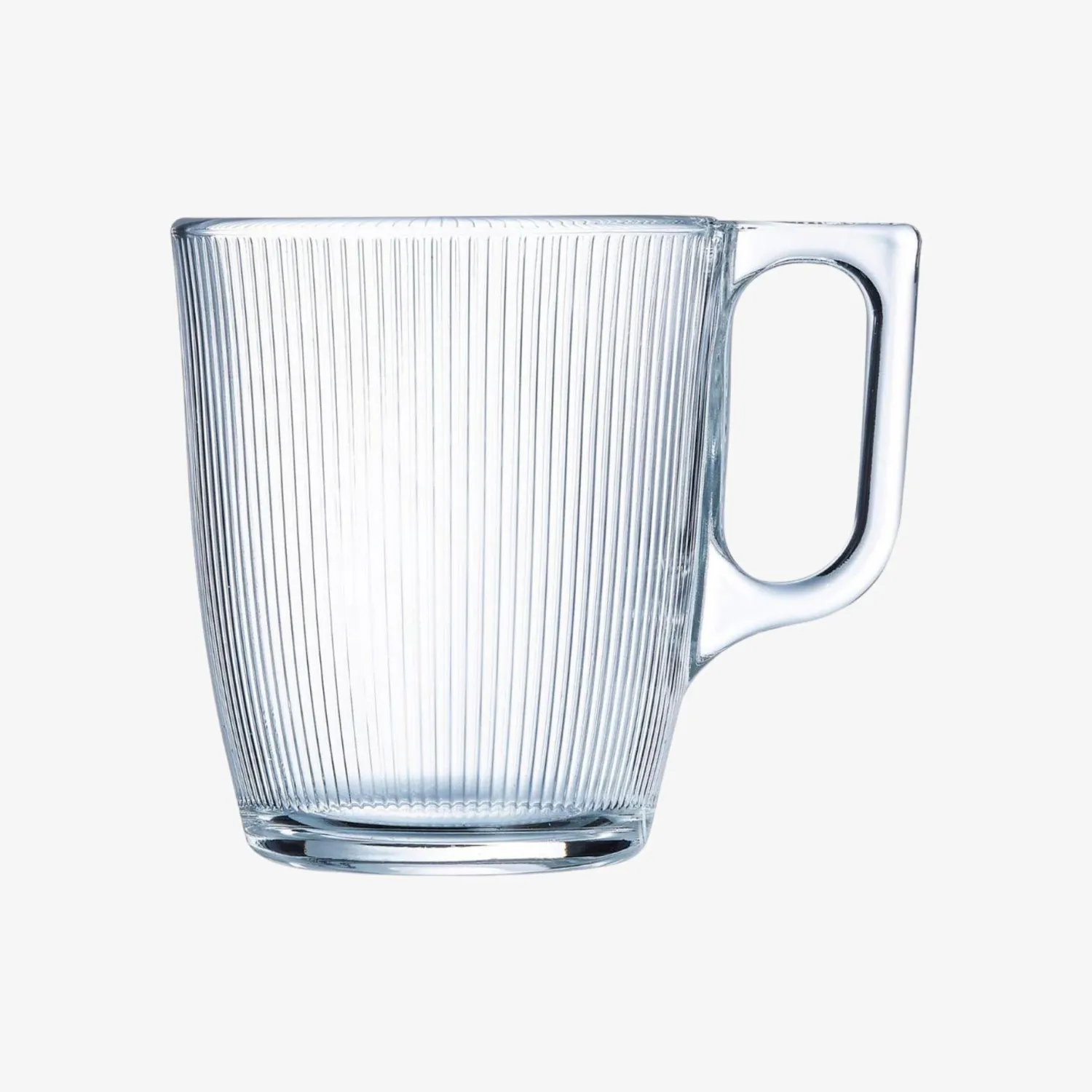 Casa Viva Mug de vidrio transparente Stria 25cl Discount