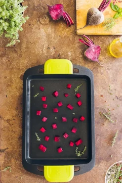 Casa Viva Plancha lisa de aluminio fundido antiadherente apta para inducción Foodie 40x28cm - BRA New