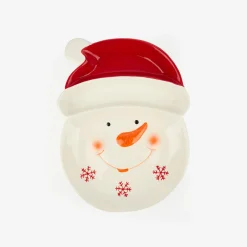Casa Viva Plato de dolomita Snowman 30x23x3,5cm Clearance