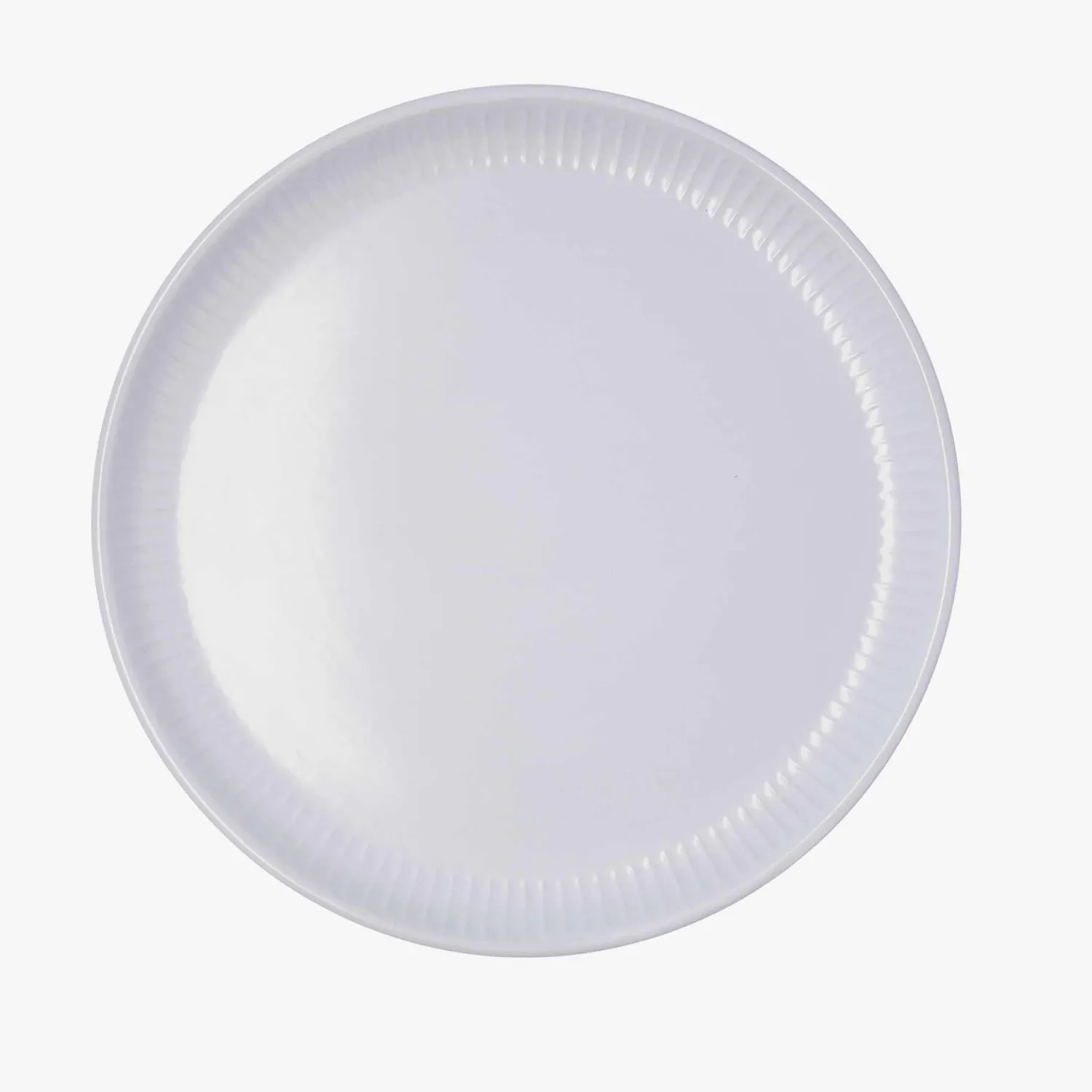 Casa Viva Plato llano de cerámica gris Ø26cm Bari Online