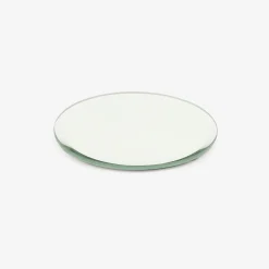 Casa Viva Portavelas de cristal con espejo Ø10cm Discount