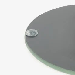 Casa Viva Portavelas de cristal con espejo Ø10cm Discount