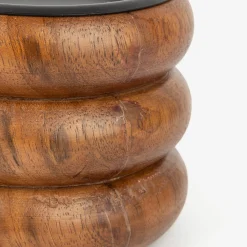 Casa Viva Portavelas de madera Belma 8cm Online