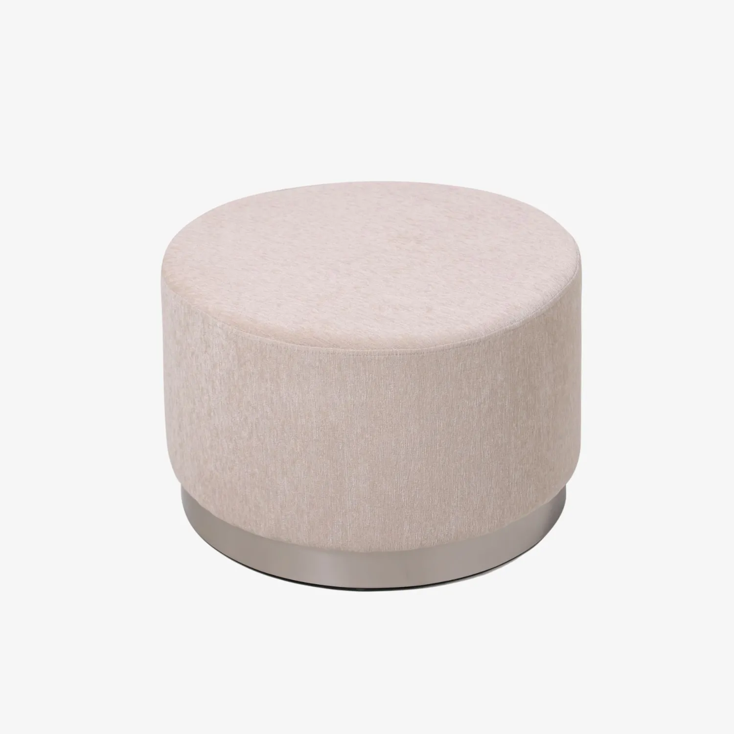 Casa Viva Puff redondo beige Garet Ø54x35cm