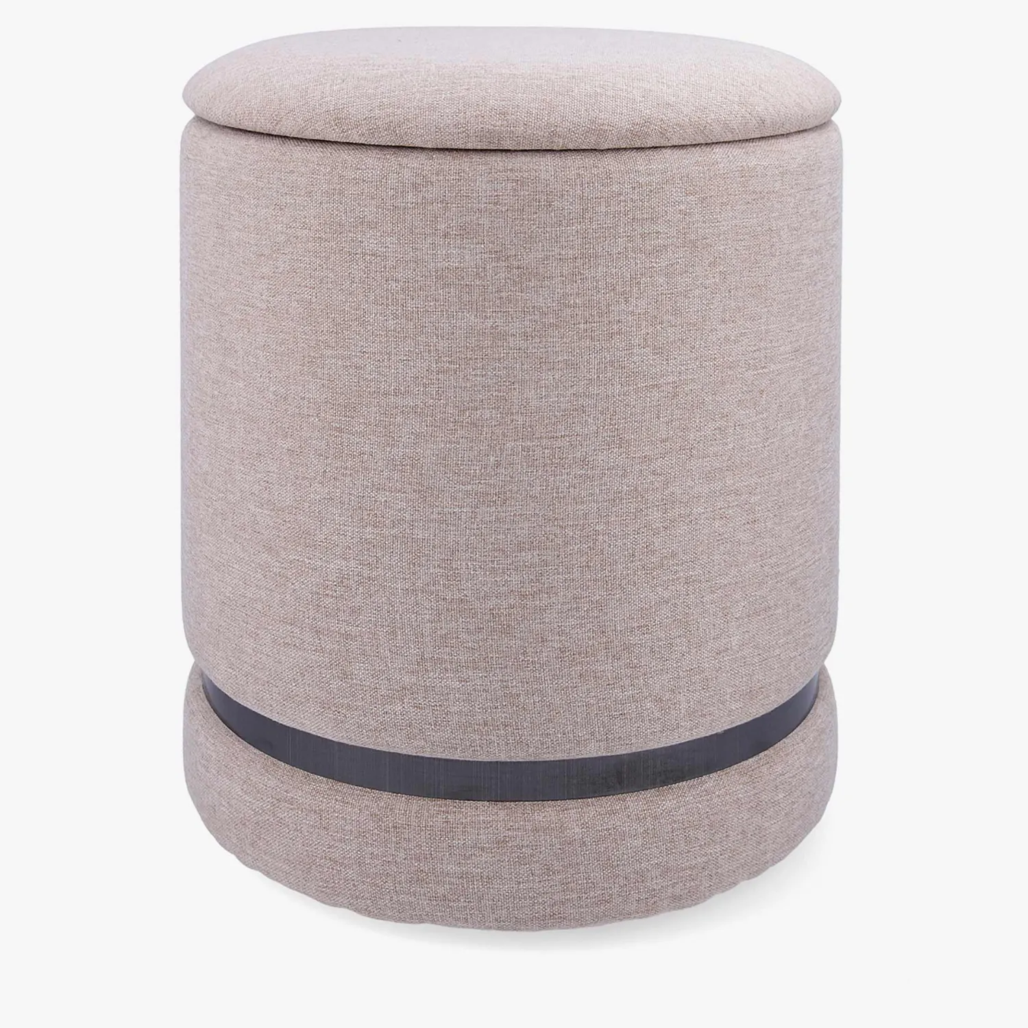 Casa Viva Puff redondo beige 32x40 Bambu Hot