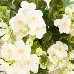 Casa Viva Ramo de flores pequeñas artificiales blanco 40cm Sale