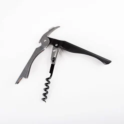 Casa Viva Sacacorchos doble apoyo negro New