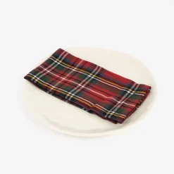 Casa Viva Servilleta roja Tartán 45x45cm Hot