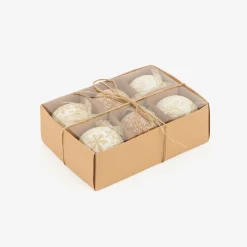 Casa Viva Set de 6 bolas decorativas doradas Ø7,5cm Clearance