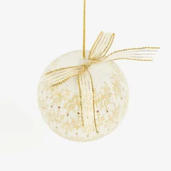 Casa Viva Set de 6 bolas decorativas doradas Ø7,5cm Clearance