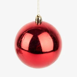 Casa Viva Set de 6 bolas decorativos rojas Ø8cm Sale