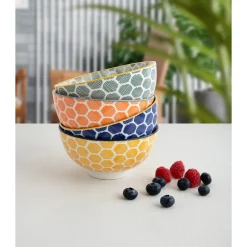 Casa Viva Set de 4 boles de porcelana en varios colores Okinawa Ø13cm Sale