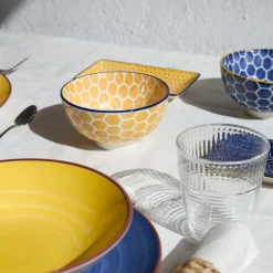 Casa Viva Set de 4 boles de porcelana en varios colores Okinawa Ø13cm Sale