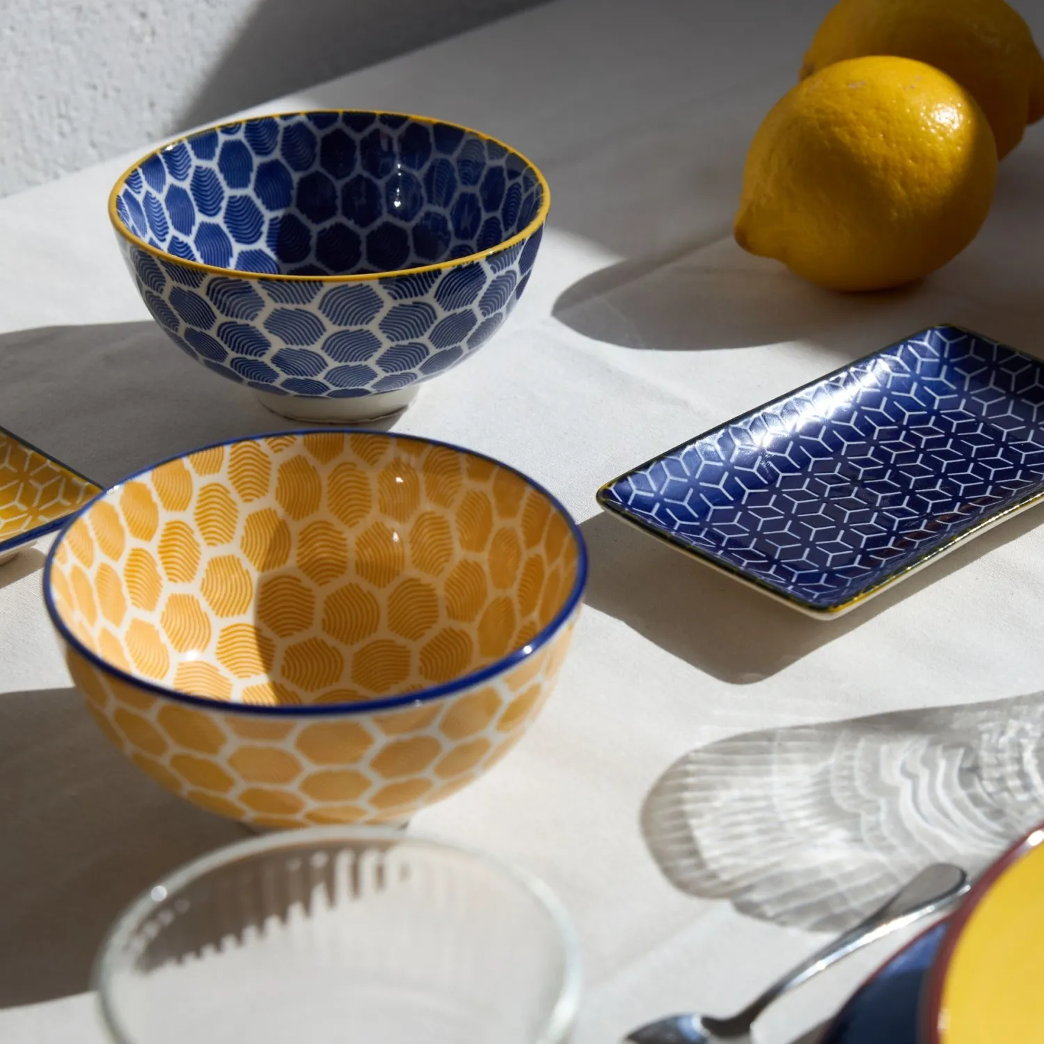 Casa Viva Set de 4 boles de porcelana en varios colores Okinawa Ø13cm Sale