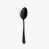 Casa Viva Set de 12 cucharas de postre de acero inoxidable negro 19cm Zafra Outlet