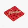 Casa Viva Set de 4 posavasos fieltro Estrellas 10x10cm Hot