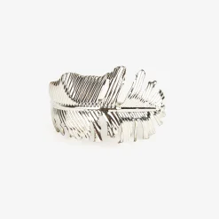 Casa Viva Set de 4 servilleteros de metal plateados Best