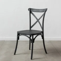 Casa Viva Set de 4 sillas de comedor gris oscuro Cassie 48x43x91cm Sale