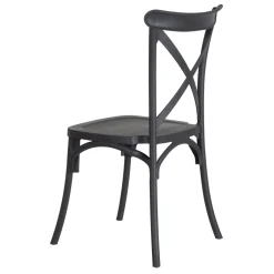 Casa Viva Set de 4 sillas de comedor gris oscuro Cassie 48x43x91cm Sale