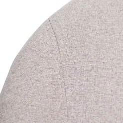 Casa Viva Set de 2 sillas de comedor con reposabrazos de metal beige Caleb 52x53x77cm