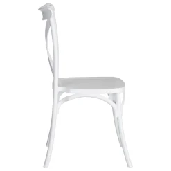 Casa Viva Set de 4 sillas de comedor blanco Cassie 48x43x91cm Online