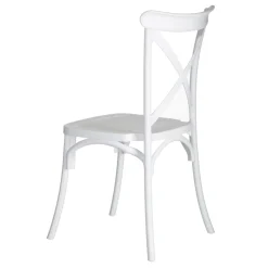 Casa Viva Set de 4 sillas de comedor blanco Cassie 48x43x91cm Online