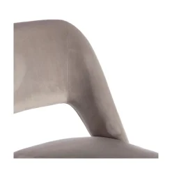 Casa Viva Set de 2 sillas de comedor velvet gris Mayah 56x49x83cm Best