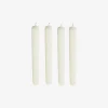 Casa Viva Set de 4 velas candelabro blancas 26cm Hot