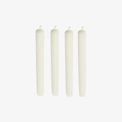 Casa Viva Set de 4 velas candelabro blancas 26cm Hot