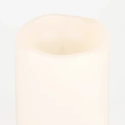 Casa Viva Set de 3 velas LED marfil con mando 15-20-25 cm