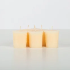 Casa Viva Set de 6 velas Votive crema New
