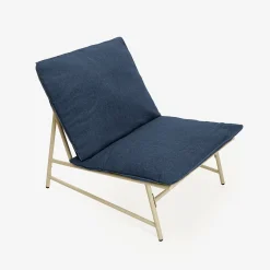 Casa Viva Set de jardín de 3 piezas acero inoxidable azul Citera Best