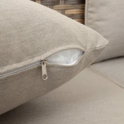 Casa Viva Set de jardín de 4 piezas de ratán sintético Lanai Outlet