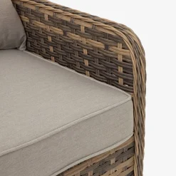 Casa Viva Set de jardín de 4 piezas de ratán sintético Lanai Outlet