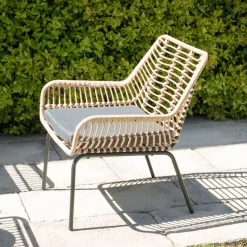 Casa Viva Set de jardín de 4 piezas de ratán sintético Hawai