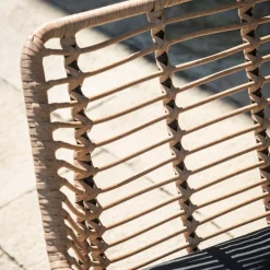 Casa Viva Set de jardín de 4 piezas de ratán sintético Hawai