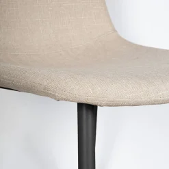 Casa Viva Silla de comedor beige arena Concept 45x55x86cm Outlet