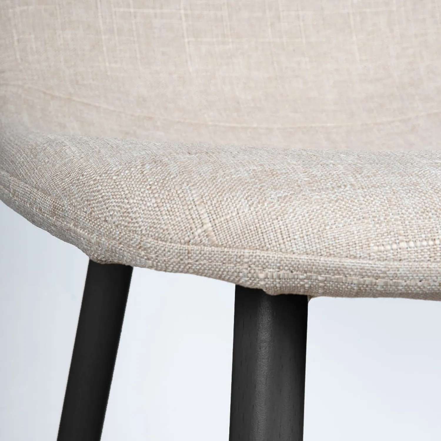 Casa Viva Silla de comedor beige arena Concept 45x55x86cm Outlet