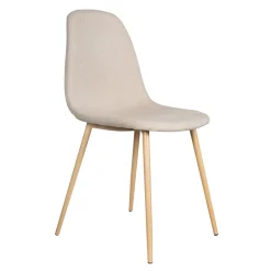 Casa Viva Silla de comedor beige Concept 45x55x86cm Hot