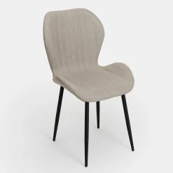 Casa Viva Silla de comedor beige Lydia 54x50x86cm Clau&Chloe Online