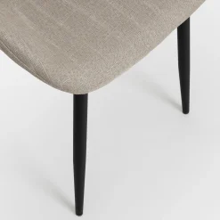 Casa Viva Silla de comedor beige Lydia 54x50x86cm Clau&Chloe Online