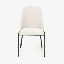 Casa Viva Silla de comedor beige Mina 49x60cm Best