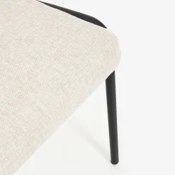 Casa Viva Silla de comedor beige Mina 49x60cm Best