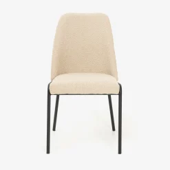 Casa Viva Silla de comedor borreguito beige Mina 49x60x91cm Online