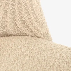 Casa Viva Silla de comedor borreguito beige Mina 49x60x91cm Online